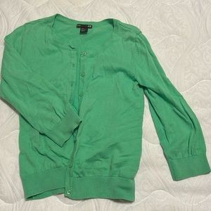 H&M, small, pastel green, cardigan